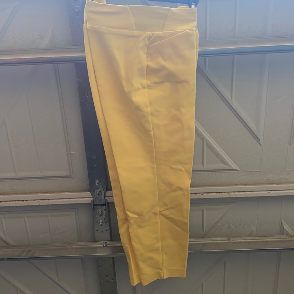 Yellow slacks